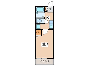 クリフサイドの物件間取画像